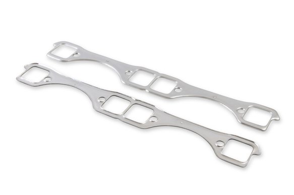 HEADER GASKETS - ALUMINUM-LAYERED - 262-400 CHEVROLET SMALL BLOCK GEN I 1955-91
