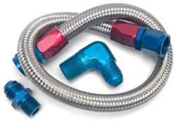 Edelbrock Stainless Steel Braided Fuel Lines 8122