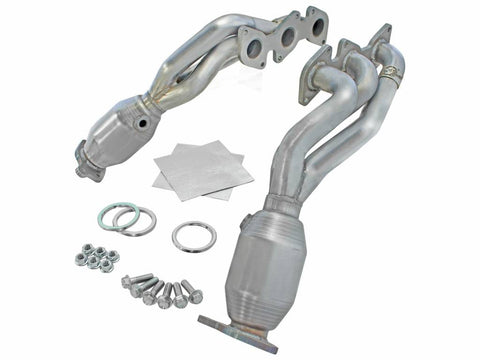 AFE-48-46001-HC Twisted Steel Header 409 Stainless Steel w/ Cat