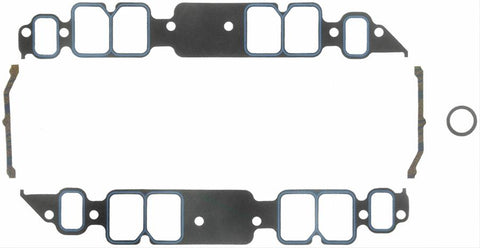 Fel-Pro 2122 Intake Manifold Gaskets Printoseal, Rectangle, 2.54 in. x 1.82 in. Port, .060 in. Thick, Chevy