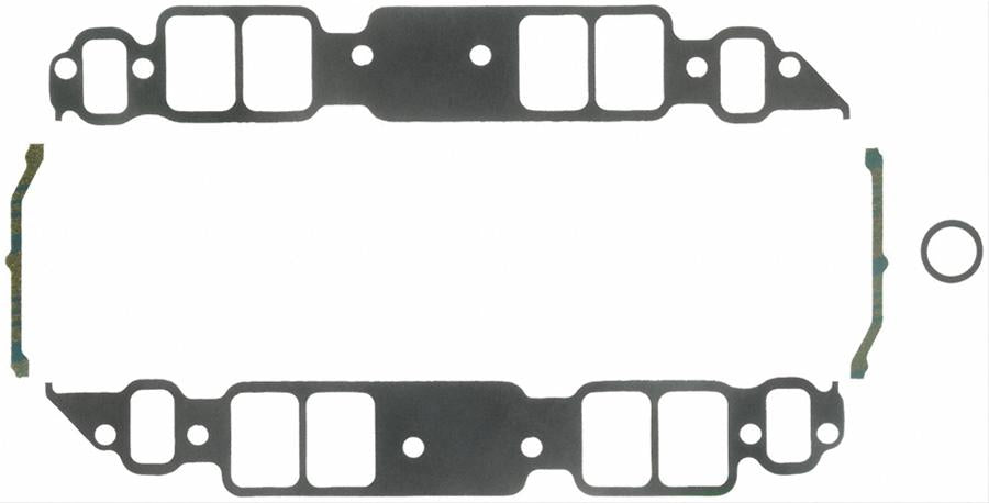 Fel-Pro 1275 Intake Manifold Gaskets BBC Composite, Rectangle, 2.54 in. x 1.82 in. Port, .060 in. Thick