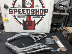 Hooker 2293-1HKR Super Comp Headers Ceramic 1955-1957 Chevys; LS