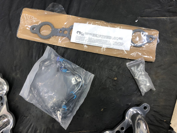 Hooker 2293-1HKR Super Comp Headers Ceramic 1955-1957 Chevys; LS