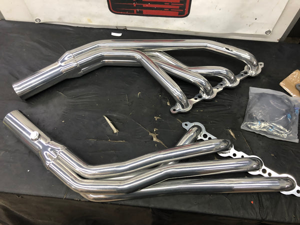 Hooker 2293-1HKR Super Comp Headers Ceramic 1955-1957 Chevys; LS