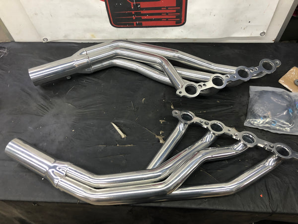 Hooker 2293-1HKR Super Comp Headers Ceramic 1955-1957 Chevys; LS