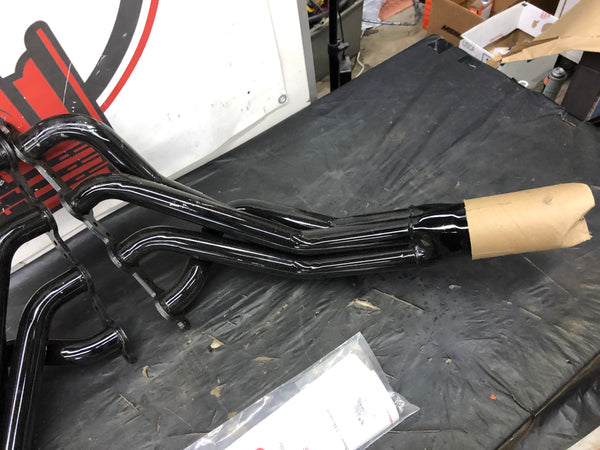 Schoenfeld Stock Clip Headers 156LS1 Circle Track,  4-1 One-Piece