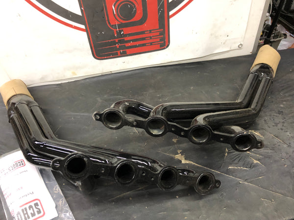 Schoenfeld Stock Clip Headers 156LS1 Circle Track,  4-1 One-Piece