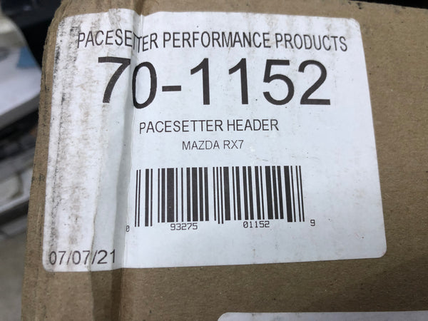 PaceSetter Performance Header 70-1152 Mazda 1984-91 RX-7 1.3L