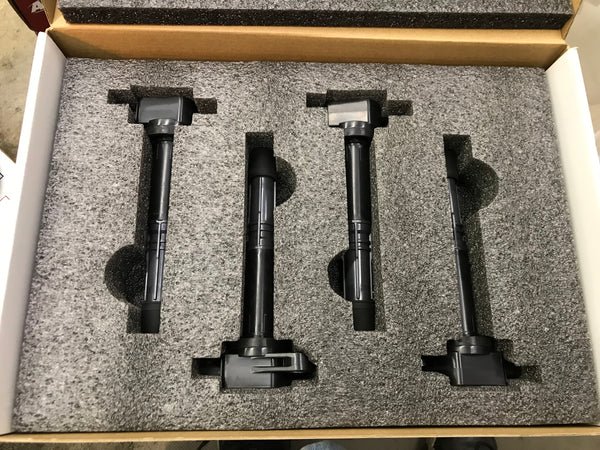 ACCEL 140082k-4 IGNITION COIL - 2008-2015 HONDA AND ACURA 2.4L, 4-CYLINDER, BLACK, 4-PACK