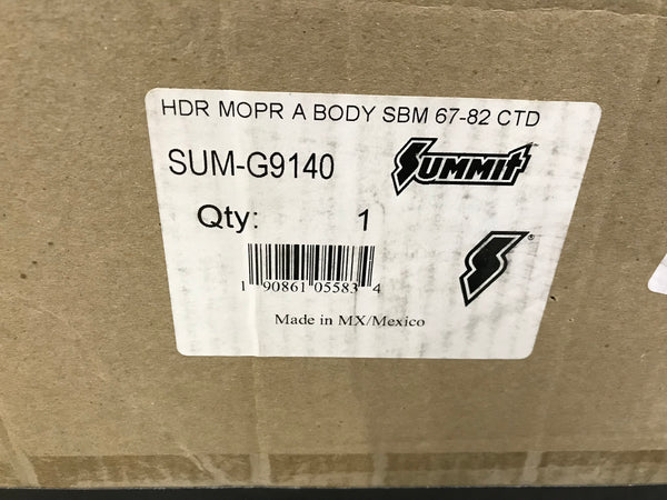 Summit Racing™ Metallic-Ceramic Coated Headers SUM-G9140