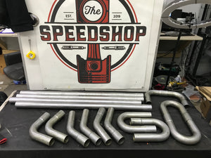 SUM-670145 Exhaust Pipe Kit Header-Back Weld-Up Steel 2.25" Dia Universal