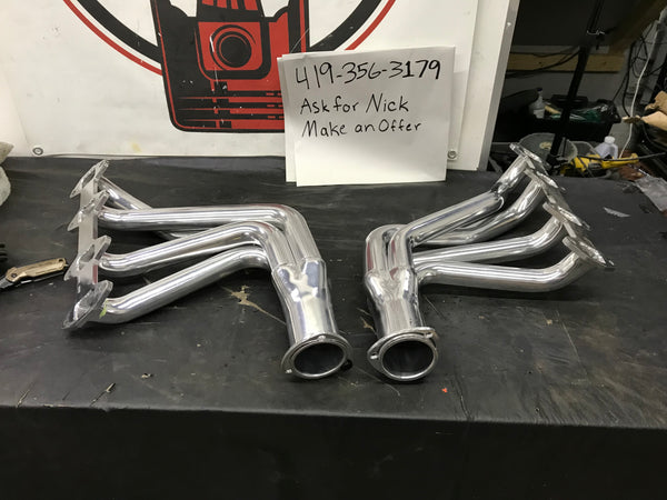 FlowTech 32540FLT Headers Full Length Ceramic Ford F-100-250 352-428