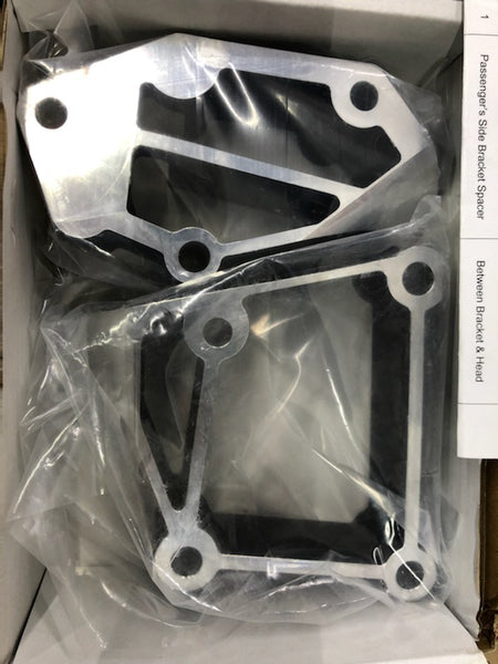 Holley 21-3BK Black Installation Kit, LS Accessory Drive Brackets
