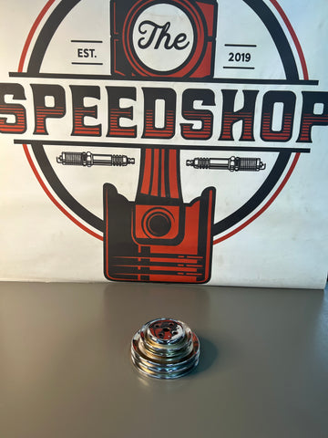 Mr. Gasket Chrome Water Pump Pulleys 8829
