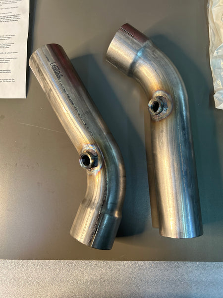 Hooker 42102HKR LS Swap Exhaust System Intermediate Pipes 1975-1981 F-Body