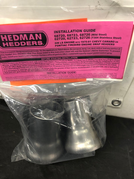 Hedman 68720 - 1970-81 Camaro Firebird Headers W/Ls Engine
