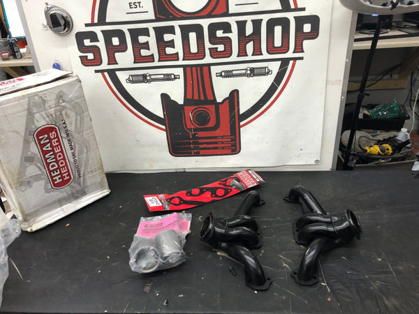 Hedman 68530 Traditional Block Hugger Headers  For Chevy 409