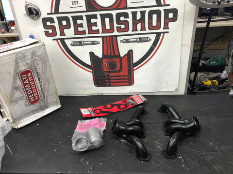 Hedman 68530 Traditional Block Hugger Headers  For Chevy 409