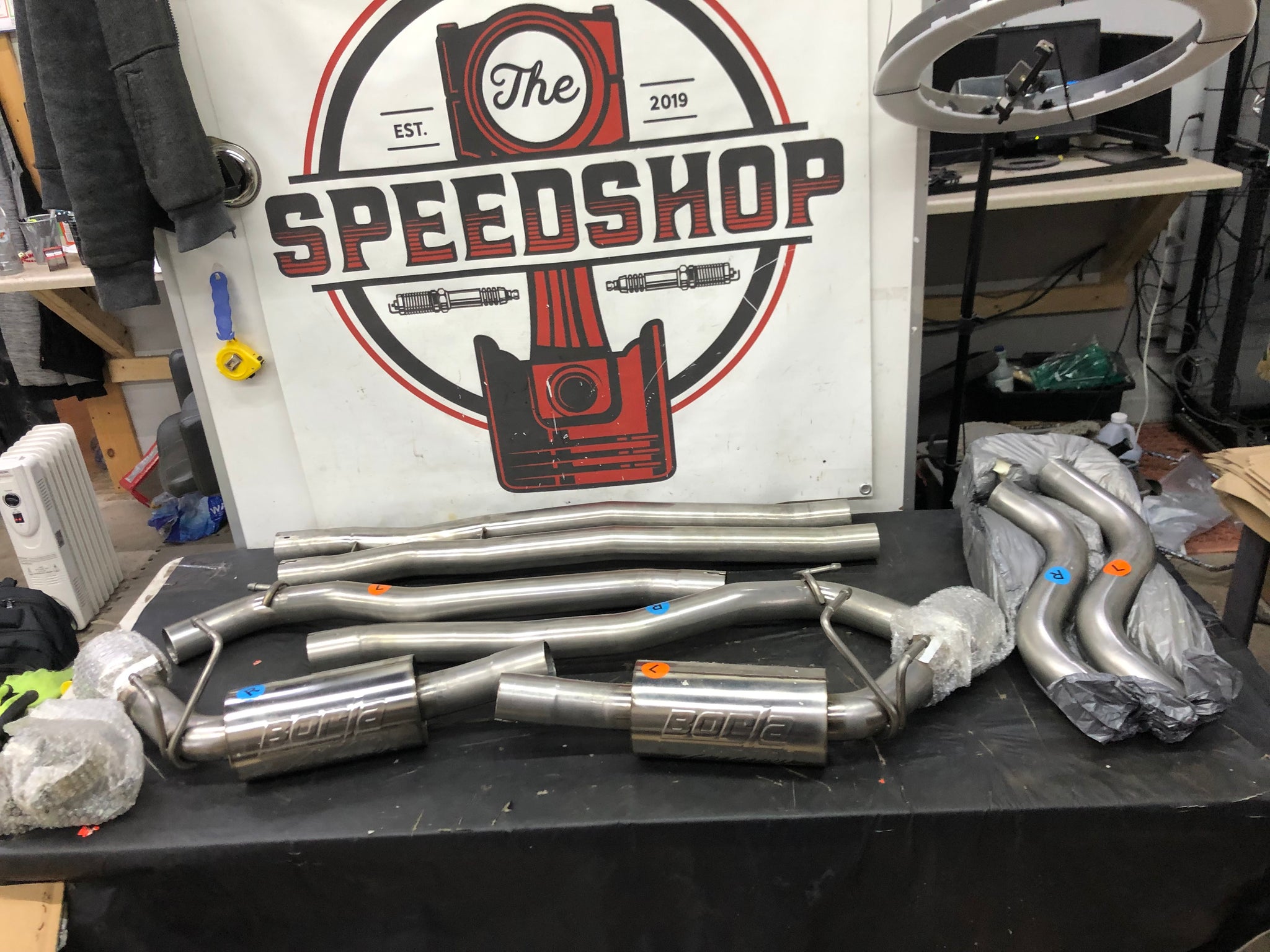 Borla 140356 ATAK Stainless Cat Back Exhaust for 2010-13 Chevrolet Camaro SS 6.2