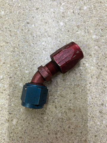 Aeroquip 8AN 8 AN 45 Degree Hose Line Fitting Adapter FC1246-08 FC2751-08
