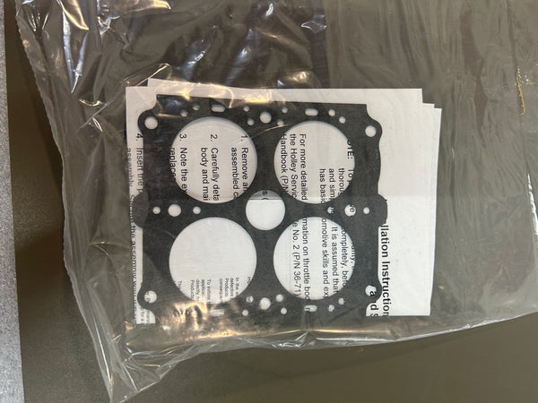 Holley Replacement Throttle Base Plates 112-20