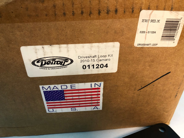 Detroit Speed 011204DS Driveshaft Safety Loop Kit For Chevy Camaro 10-15