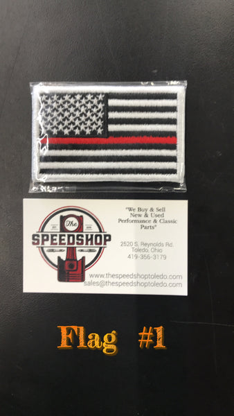 Speedshop Apparel - Speedshop Rugged Elements Men's Insulated Shirt Jacket with optional flag patchs