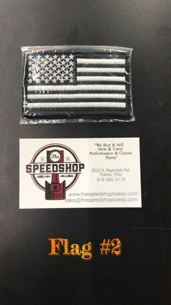 Speedshop Apparel - Speedshop Rugged Elements Men's Insulated Shirt Jacket with optional flag patchs