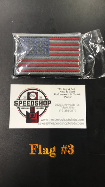 Speedshop Apparel - Speedshop Rugged Elements Men's Insulated Shirt Jacket with optional flag patchs