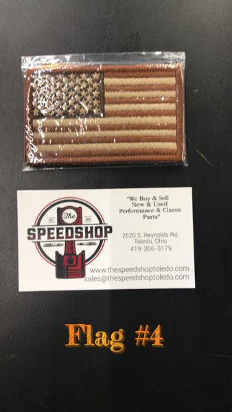 Speedshop Apparel - Speedshop Rugged Elements Men's Insulated Shirt Jacket with optional flag patchs