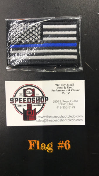 Speedshop Apparel - Speedshop Rugged Elements Men's Insulated Shirt Jacket with optional flag patchs