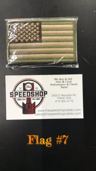 Speedshop Apparel - Speedshop Rugged Elements Men's Insulated Shirt Jacket with optional flag patchs