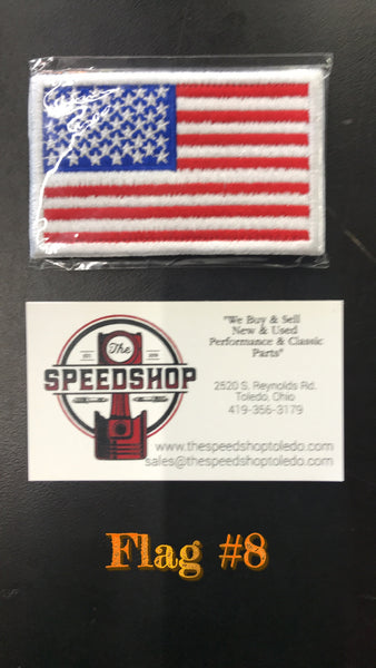 Speedshop Apparel - Speedshop Rugged Elements Men's Insulated Shirt Jacket with optional flag patchs