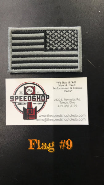 Speedshop Apparel - Speedshop Rugged Elements Men's Insulated Shirt Jacket with optional flag patchs