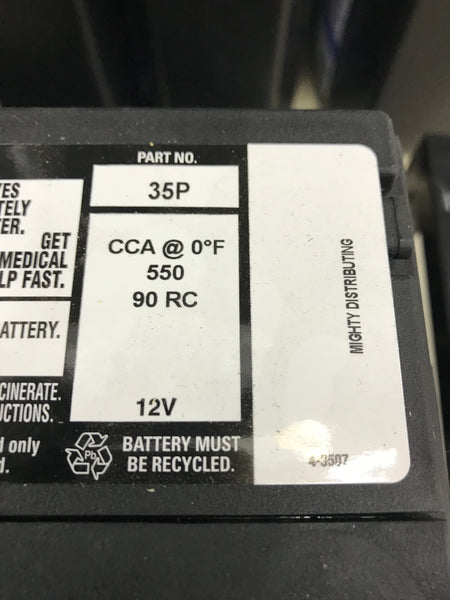 Mighty Pro Battery 35P   550CCA