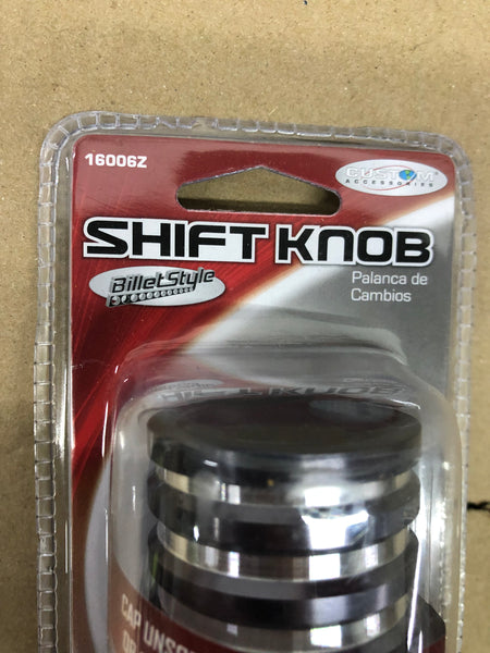 Custom Accessories 16006Z Charcoal Billet Gear Shift Knob