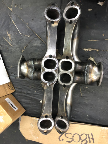Patriot H8052 Raw Finish Exhaust Tight Tuck Headers Small Block Chevy 265-400