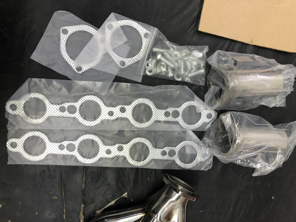 Flowtech 11579FLT Polished Shorty Headers 1982-2004 S-10 2WD LS Swap