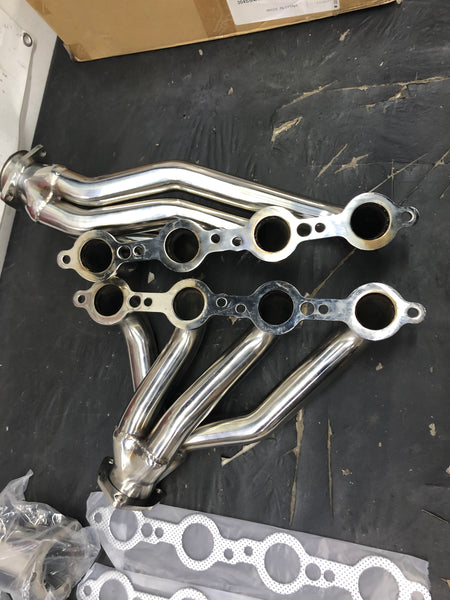 Flowtech 11579FLT Polished Shorty Headers 1982-2004 S-10 2WD LS Swap