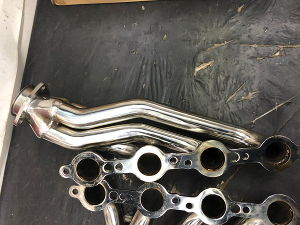 Flowtech 11579FLT Polished Shorty Headers 1982-2004 S-10 2WD LS Swap