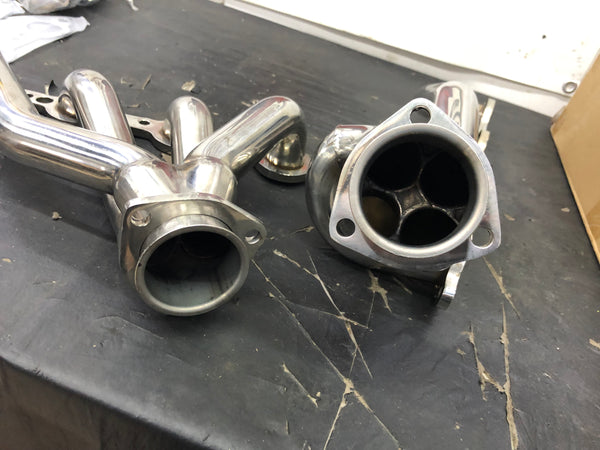 Flowtech 11579FLT Polished Shorty Headers 1982-2004 S-10 2WD LS Swap