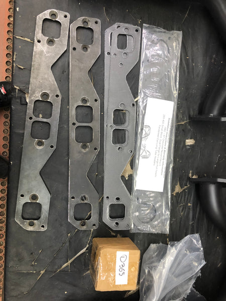Doug's D365-B Black Hi-Temp Coated Headers 1962-1967 Chevy II/Nova Small Block 265-400 Fenderwell Exit