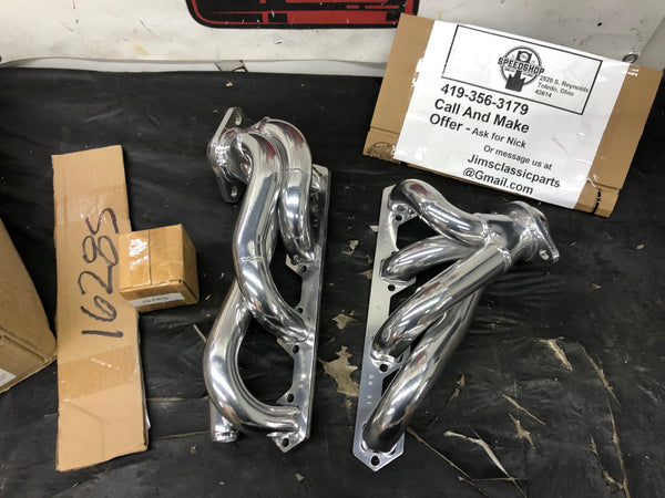 JBA Racing Headers 1628SJS Silver Ceramic Shorty fits 1986-96 Ford Truck 5.8L