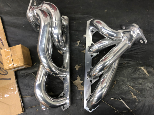 JBA Racing Headers 1628SJS Silver Ceramic Shorty fits 1986-96 Ford Truck 5.8L