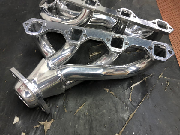 JBA Racing Headers 1628SJS Silver Ceramic Shorty fits 1986-96 Ford Truck 5.8L