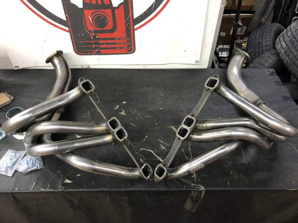 Doug's Headers D329-R Fenderwell Exit Raw Steel Fits 1962-1967 Chevy II Nova SBC