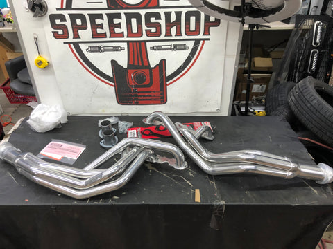 Hedman 66004 Standard Duty HTC Coated Full-Length Headers 1955-57 Chevy Bel Air & 150/210 Series 283-400
