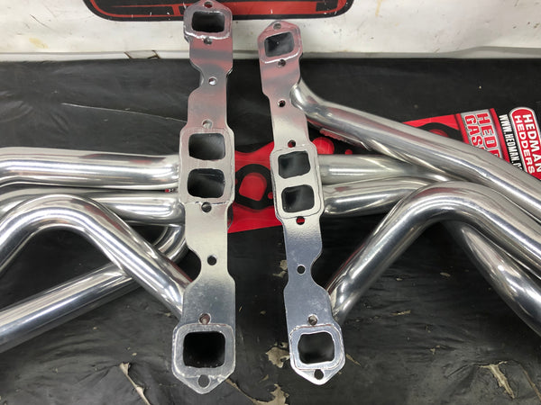 Hedman 66004 Standard Duty HTC Coated Full-Length Headers 1955-57 Chevy Bel Air & 150/210 Series 283-400