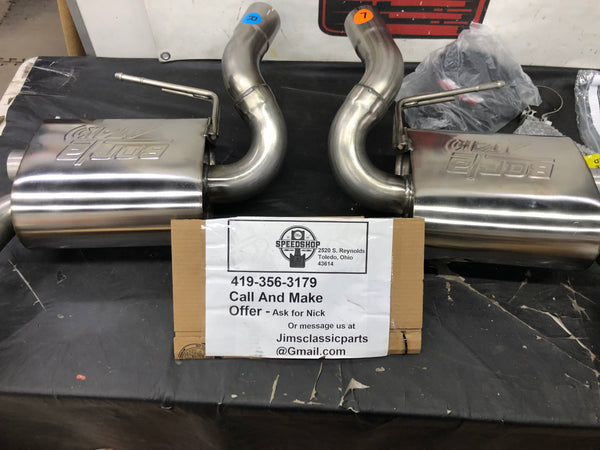 Borla 11925 ATAK Axle-Back Exhaust for 2016-2021 Camaro 6.2L V8 w/NPP Dual Mode