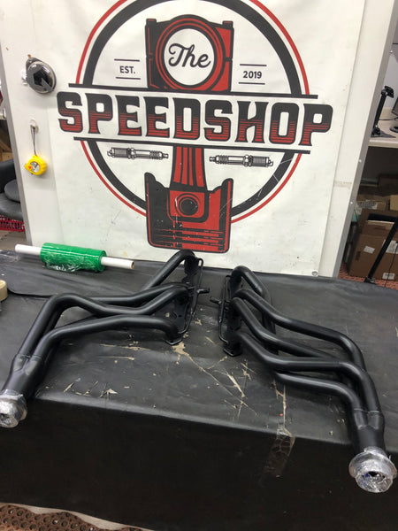 Hedman 61273 - ELITE Ultra Duty Headers Long Tube (w/ A.I.R.) (Black Maxx)